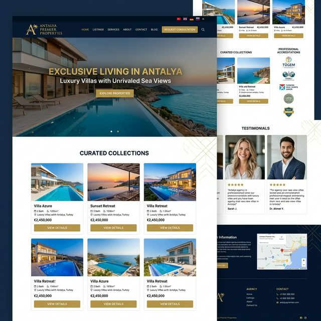 Antalya Emlak Web Sitesi: Yabancı Alıcı Kuralları — Nexentio