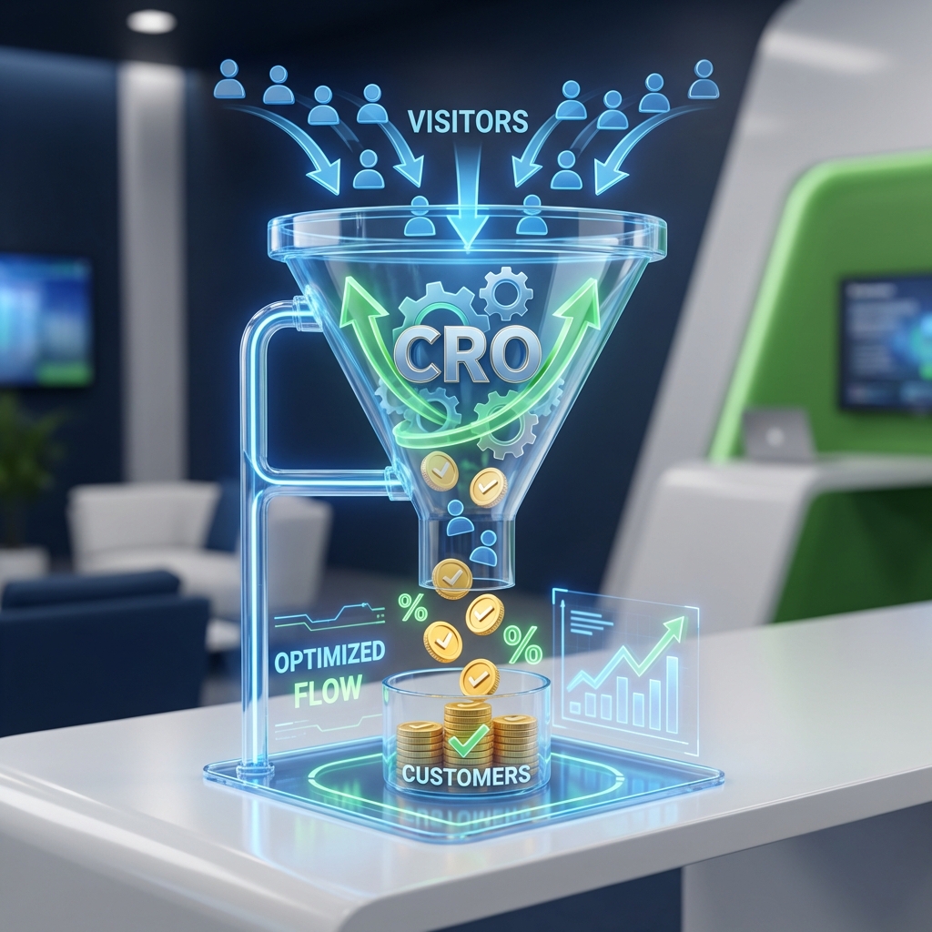 Dönüşüm Oranı Optimizasyonu (CRO): Siteniz Ziyaretçi Kaybediyor mu? %1'lik Artış Cironuzu Nasıl İkiye Katlar?